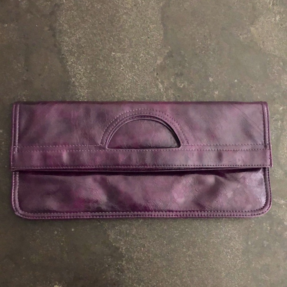 Purple Clutch Bag